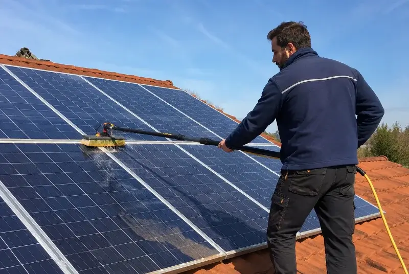 Nettoyage et entretien de panneaux solaires à Saint-Malo-de-Beignon